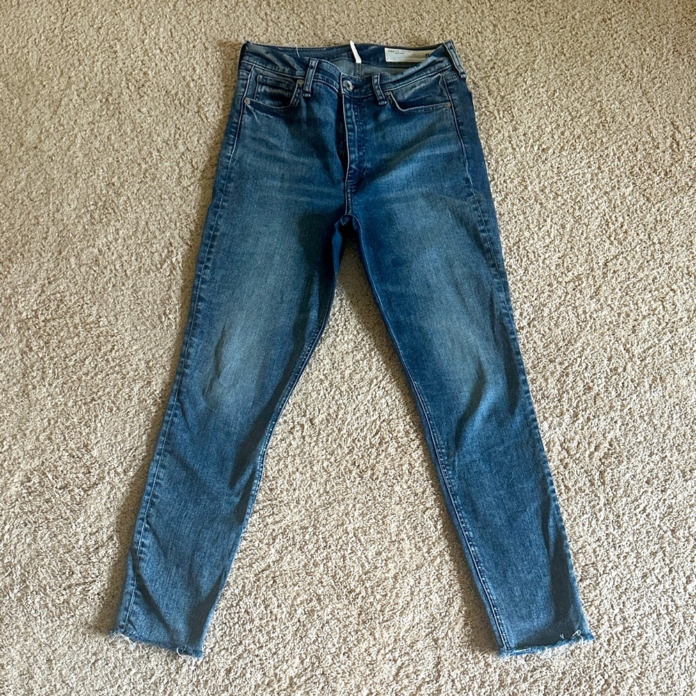 rag & bone Dark Blue Women's Skinny Jeans